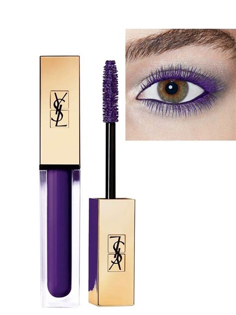 mascara violet ysl